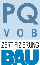 PQ VOB – Zertifizierung Bau