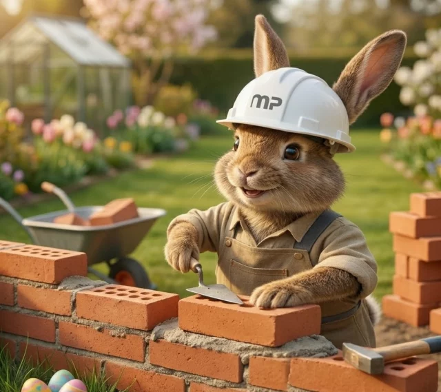 Vom Nestbau bis zum Traumhaus – wir wünschen euch und euren Familien ein schönes Osterfest! 🏗️🐰

Genießt die Feiertage, tankt Kraft für neue Projekte und habt eine tolle Zeit im Kreise eurer Liebsten.

Frohe Ostern! ✨#ostern#gruß#ostereier