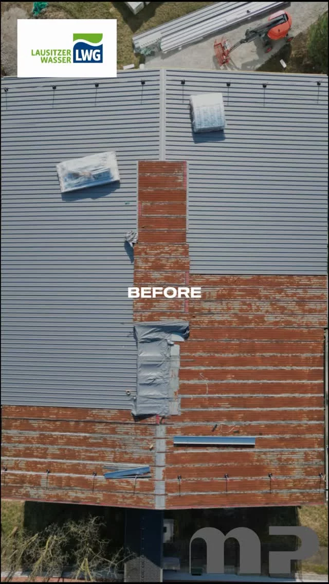 BEFORE- AFTER 😱 @lwgcottbus @maerkischeprojekt  #before #after #generalunternehmer #bau #maerkischeprojekt